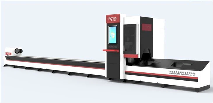 Skurðarvél með mikilli nákvæmni trefjarlasarrör