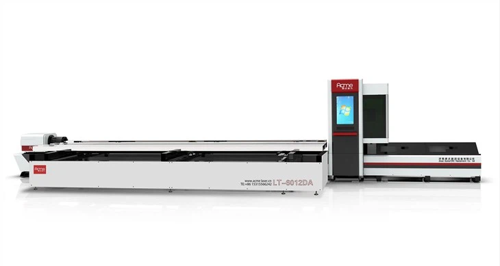 LT-6012DA Metal Tube CNC leysir klippa vél
